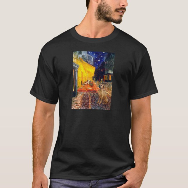 RhodesianRidgeback 2 - Terrace Cafe T-shirt (Framsida)