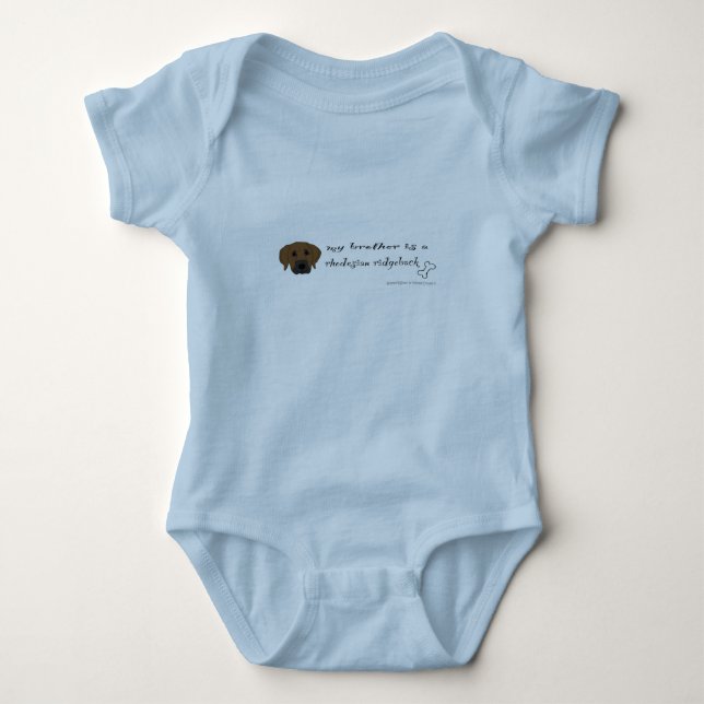 rhodesisk ridgeback tee (Framsida)