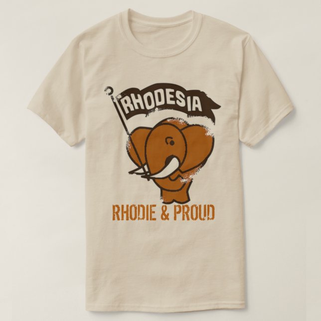 RHODIE & PROUD T-SHIRT (Design framsida)