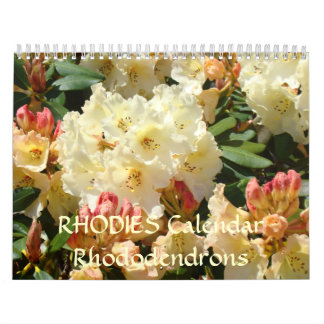 RHODIES Kalender Rhododendrons 2010 Presentkalende