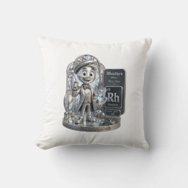 Rhodium-karaktär från ATOMIVRA™ Kudde