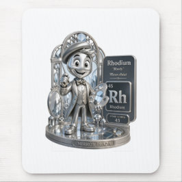 Rhodium-karaktär från ATOMIVRA™ Musmatta