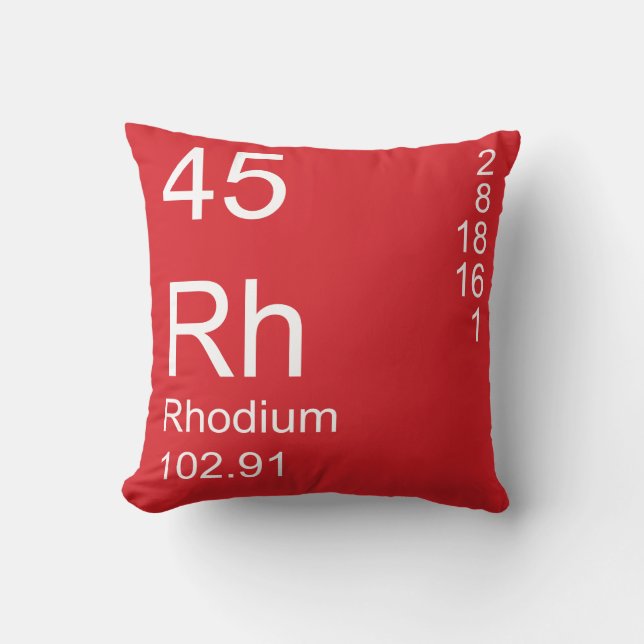 Rhodium Kudde (Framsida)