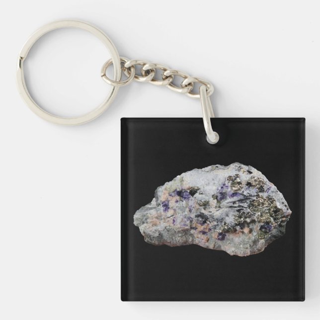 Rhodochrosite Pyrite Fluorite Tourmaline (Framsidan)