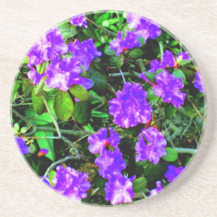 Rhododendron-Abstrakten Underlägg Sandsten