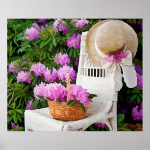 Rhododendron Beauty Poster