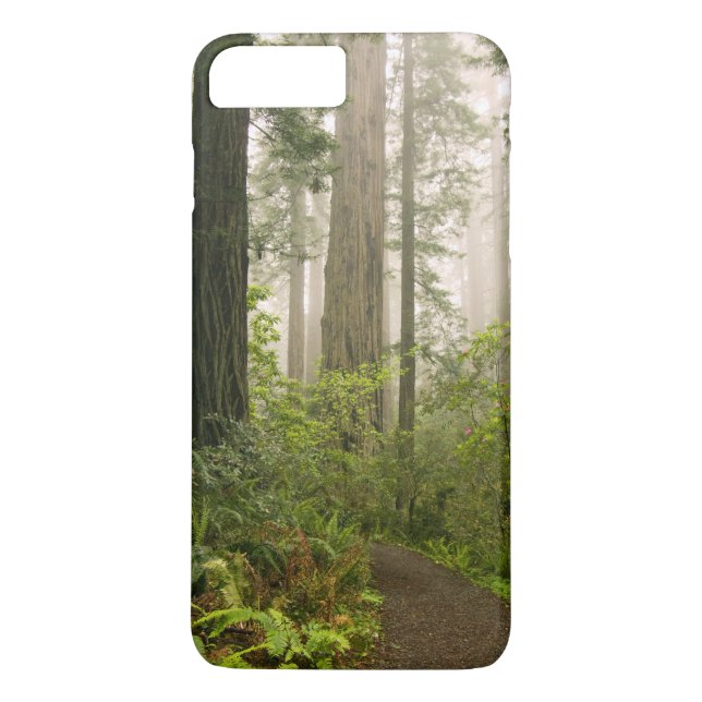 Rhododendron blommar bland kustredwood / Case-Mate iPhone skal (Baksida)