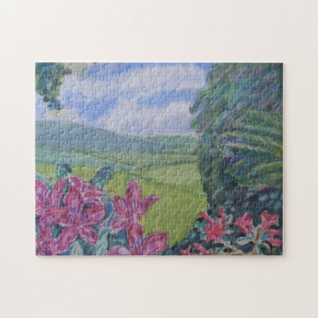 Rhododendron dalen pussel (Horisontell)