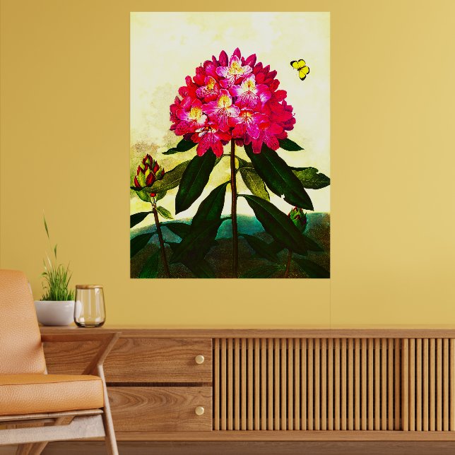 Rhododendron Poster (Vardagsrum 2)