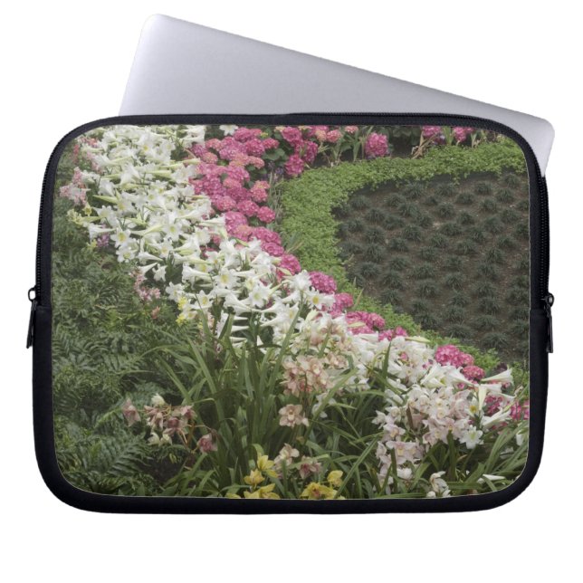 Rhododendron (Rhododendron catawbiense) Heath Laptop Sleeve (Framsidan)
