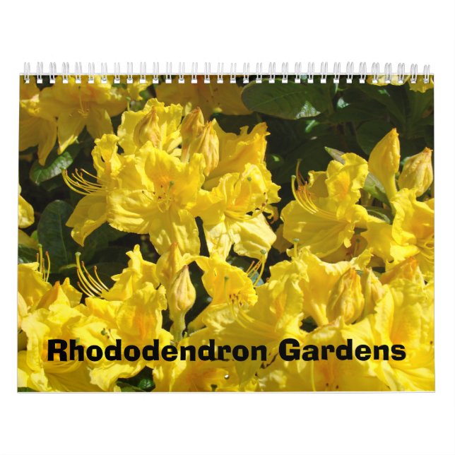Rhododendron Trädgård Kalendrar Fotografi natur Kalender (Omslag)