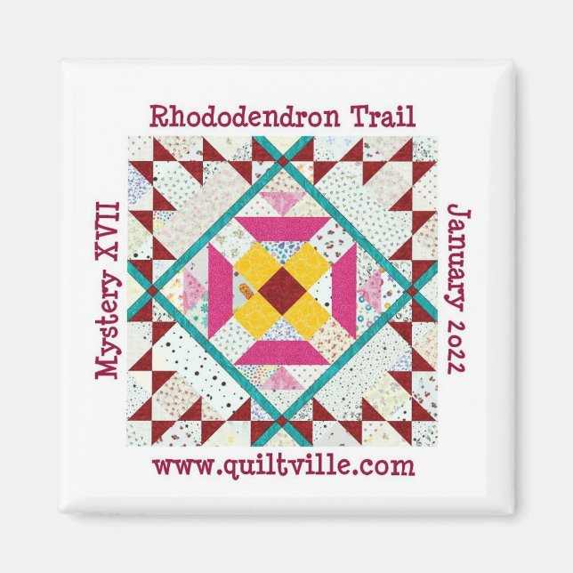 Rhododendron Trail magnet (Framsidan)