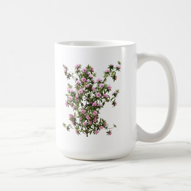 Rhododendronblommor Kaffemugg (Höger)