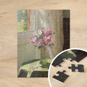 Rhododendrons by a Window Jessica Hayllar Pussel