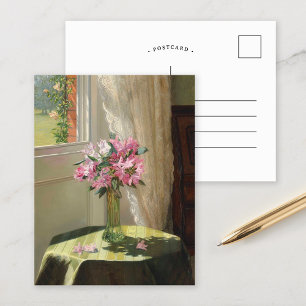 Rhododendrons by a Window Jessica Hayllar Vykort