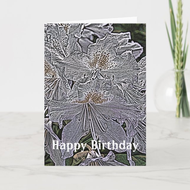 RHODODRONS KORT (Framsida)