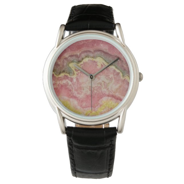 Rhodokrosit Armbandsur (Framsida)