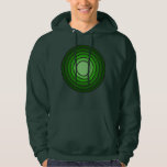 Rholmn (Combined Green) Hoodie<br><div class="desc">Zen with symmetry. A calming circle pattern with a chill vibe around it.</div>