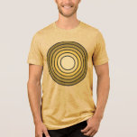 Rholmn (Combined Yellow) T Shirt<br><div class="desc">Zen with symmetry. A calming circle pattern with a chill vibe around it.</div>