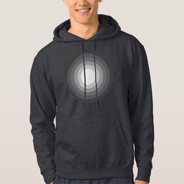 Rholmn (Färgad grå) Hoodie (Framsida)