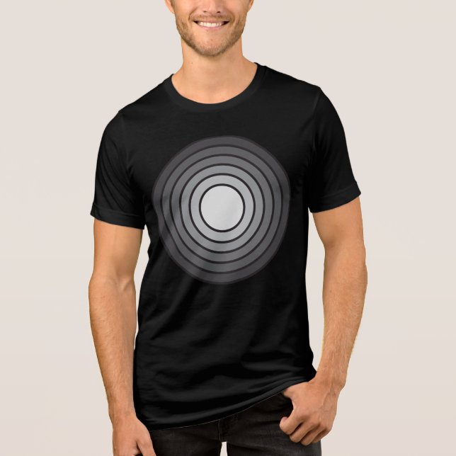 Rholmn (Kombinerad svart) T Shirt (Framsida)
