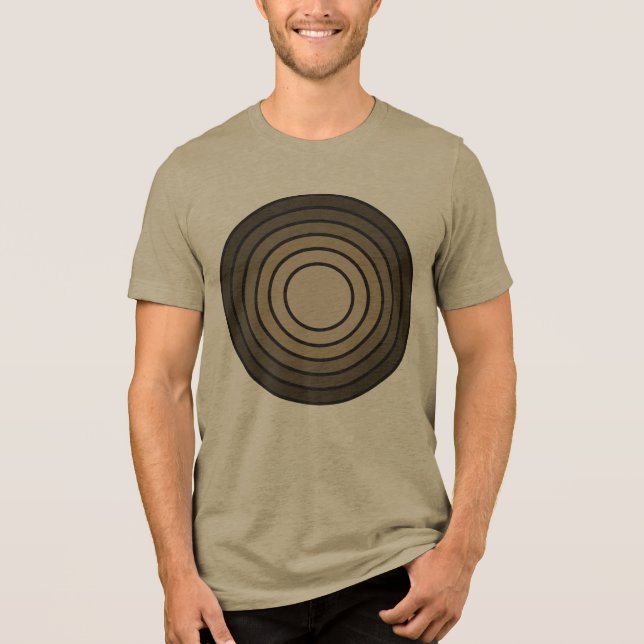 Rholmn (Kombinerad Tan) T Shirt (Framsida)