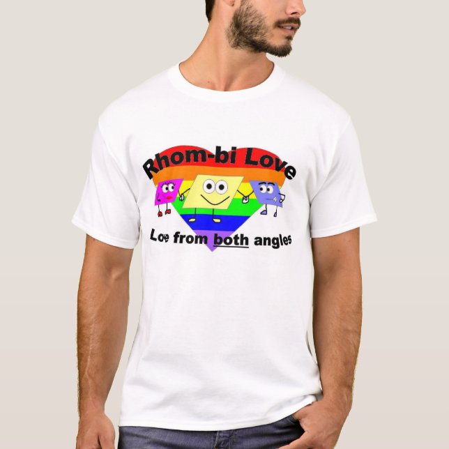 Rhom-bi kärlek t shirt (Framsida)
