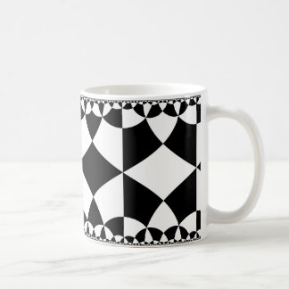 Rhombic oändlighet kaffemugg
