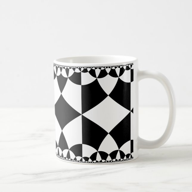 Rhombic oändlighet kaffemugg (Höger)