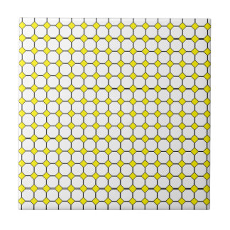 Rhombus Ceramic Tile, Gult (4,25 x 4,25 tum) Kakelplatta
