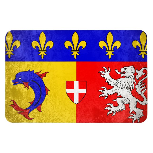 Rhone-Alpes Magnet (Horisontell)