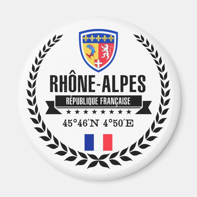 Rhône-Alpes Magnet (Framsidan)