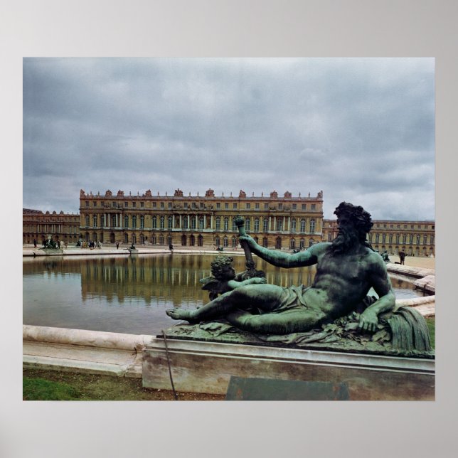 Rhone, fontän av Jean-Baptiste Tuby Poster (Framsidan)