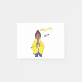 Rhoyalty 1922 post-it block