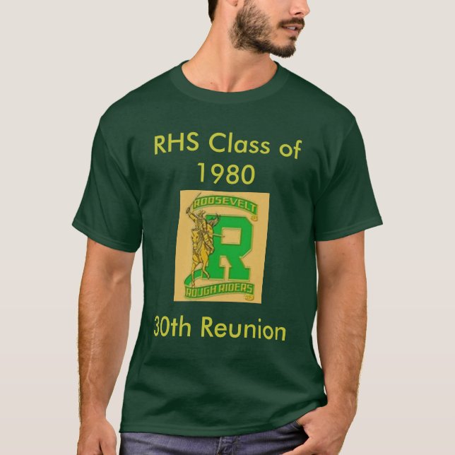 RHS klassificerar av 1980 T-shirt (Framsida)