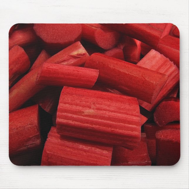 Rhubarb Abstrakt Mousepad Musmatta (Framsidan)