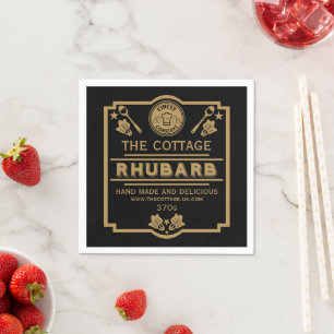 Rhubarb Bevara Maker Pappersservett