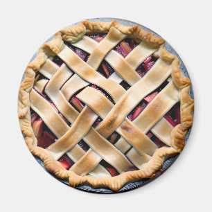 Rhubarb Paj med Crust Magnet
