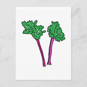 Rhubarb Vykort