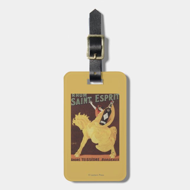 Rhum Sanktt Esprit - Andre Teissedre Promo Bagagebricka (Vertikal Framsida)