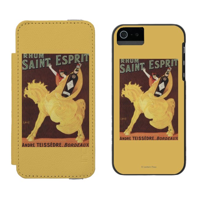 Rhum Sanktt Esprit - Andre Teissedre Promo Incipio iPhone Wallet Skal (Sida vid Sida)