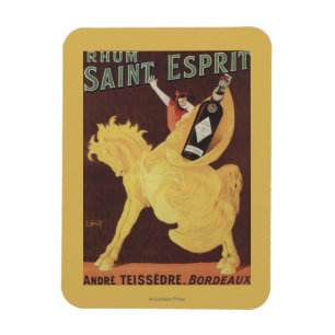 Rhum Sanktt Esprit - Andre Teissedre Promo Magnet