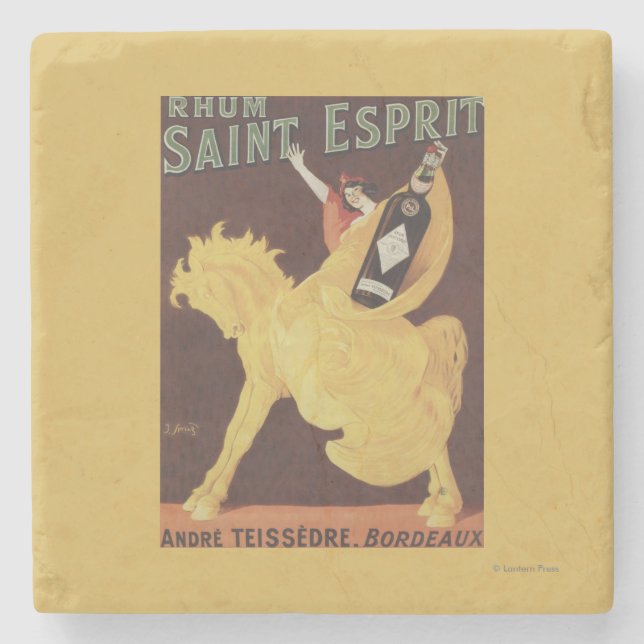 Rhum Sanktt Esprit - Andre Teissedre Promo Stenunderlägg (Framsidan)