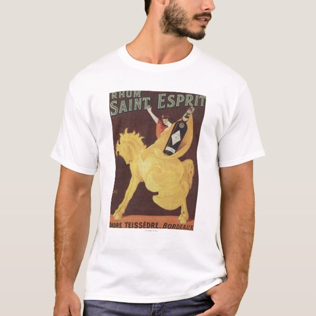 Rhum Sanktt Esprit - Andre Teissedre Promo T Shirt (Framsida)