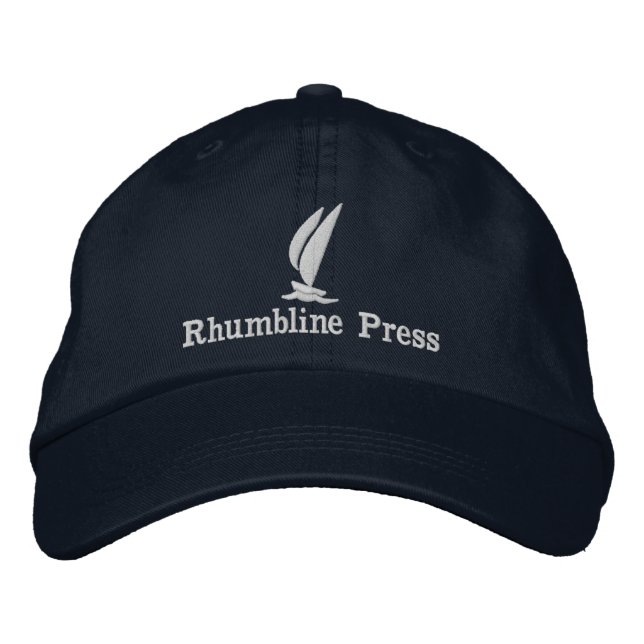 Rhumbline presshatt broderad keps (Framsida)