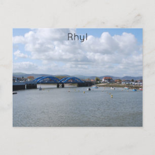 Rhyl Blue Bridges Vykort