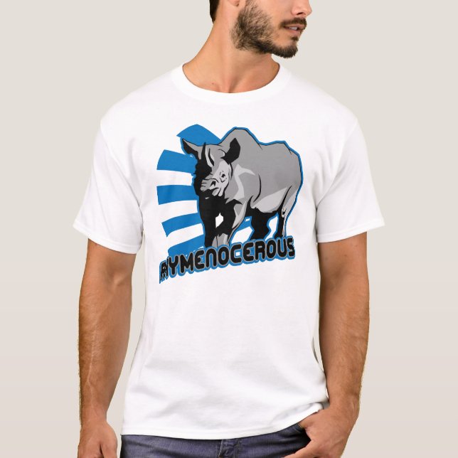 rhymenocerous hiphopapotamus tee (Framsida)