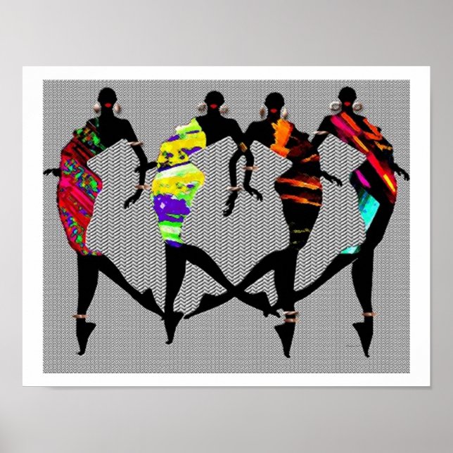 Rhythm Fashion Dance 2 Affisch (Framsidan)