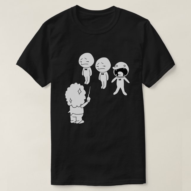 Rhythm Heaven Choir T Shirt (Design framsida)