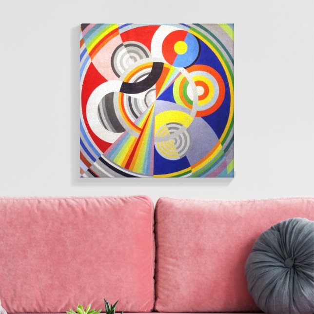 Rhythm No 1 | Robert Delaunay | Canvastryck (Insitu (Vardagsrum))